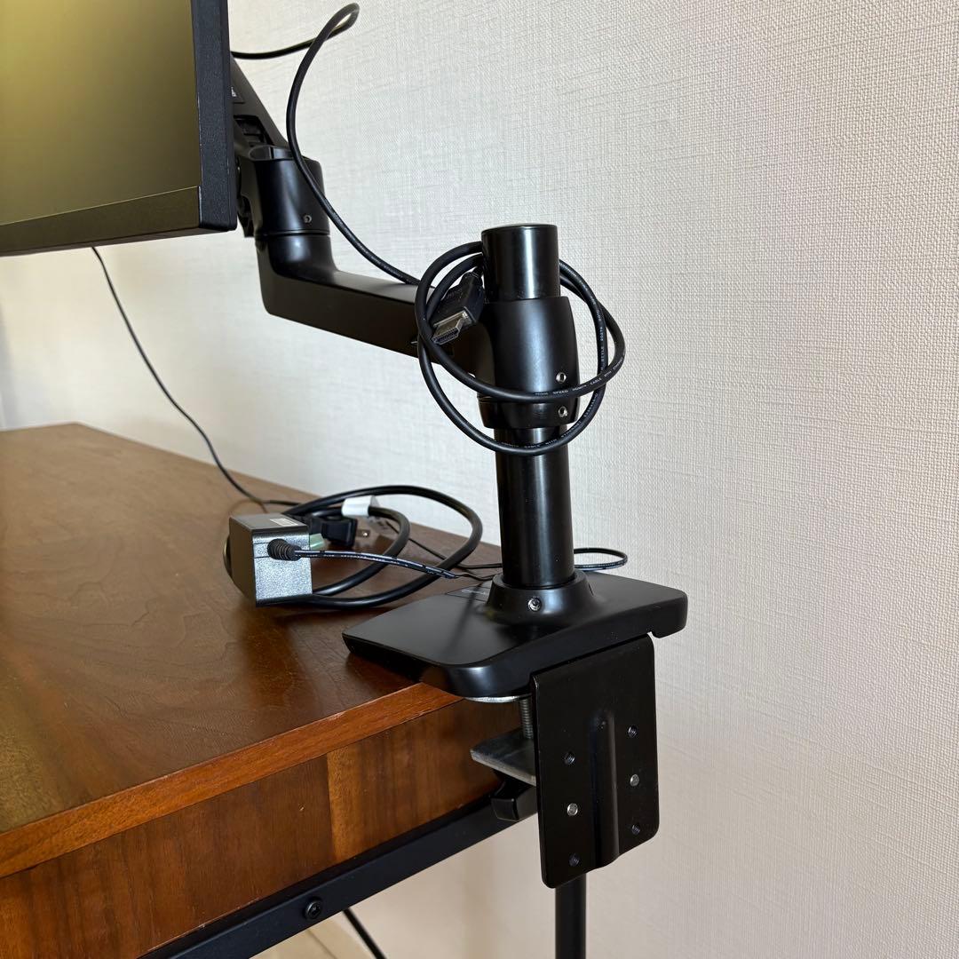 Amazonベーシックモニターアーム付きLGウルトラワイドモニター29インチ