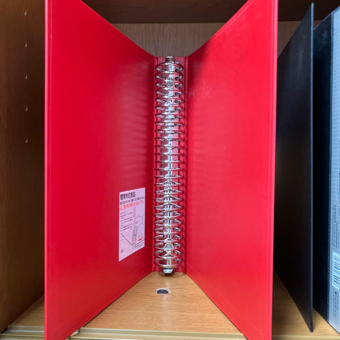 maruman FILE26 リングファイル B5サイズ 26穴 7冊　バラ売可