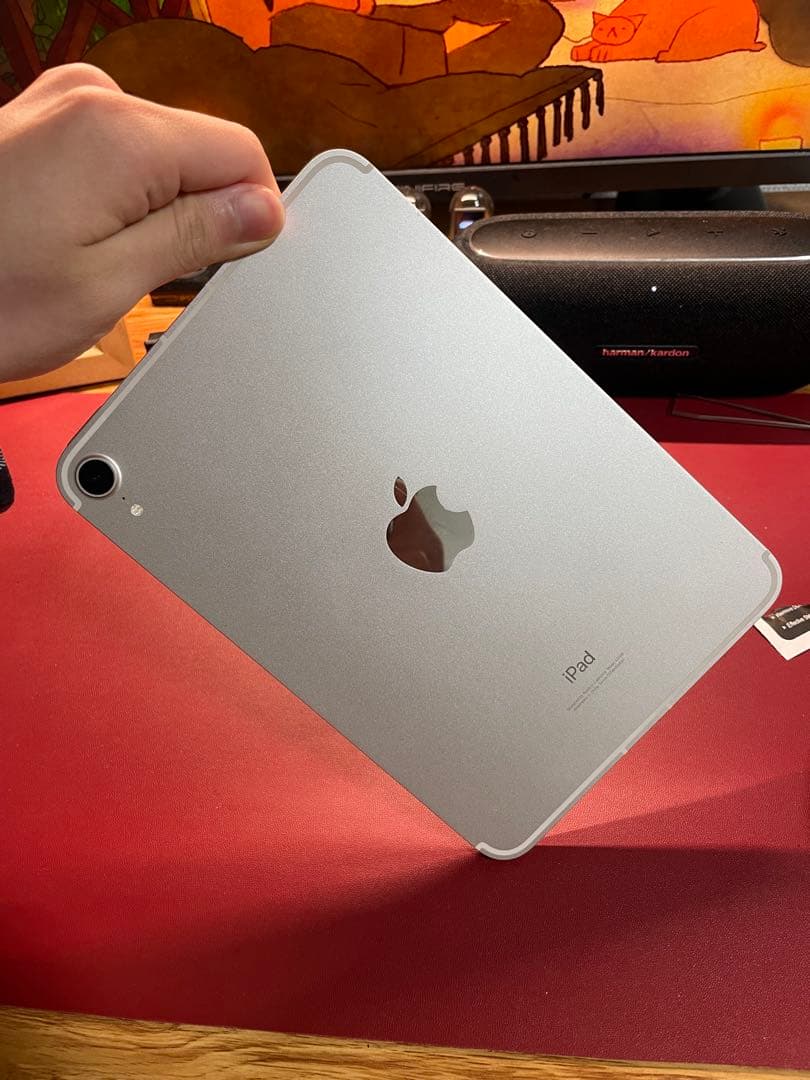 iPad mini 世代６wifi+cellular シルバー 本体 128gb