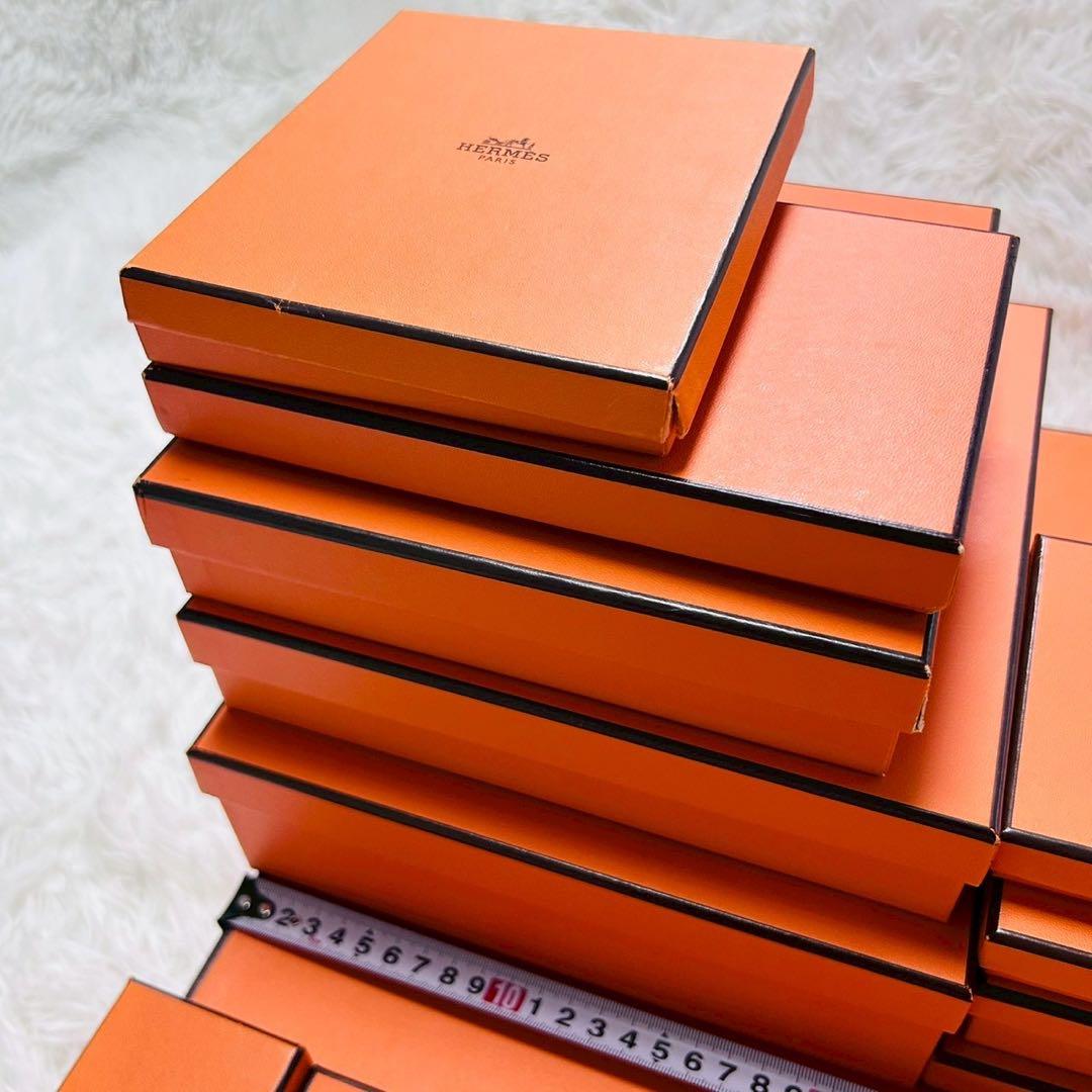 HERMES 空箱のみ ギフトBOX まとめ売り オレンジ