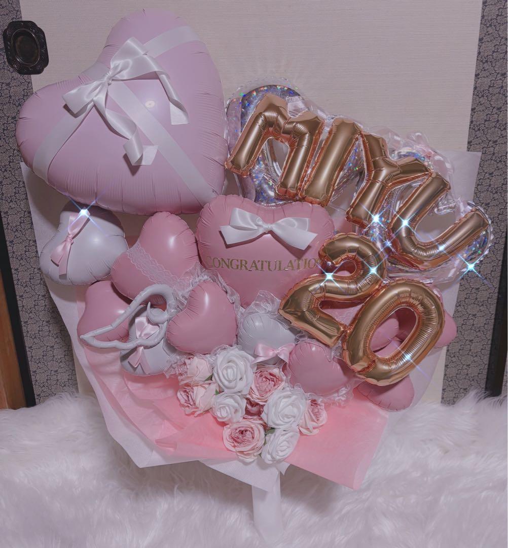 にョ　次回発送3/9 バルーン　卒業ブーケ　バルーンギフト　生誕祭　卒業式