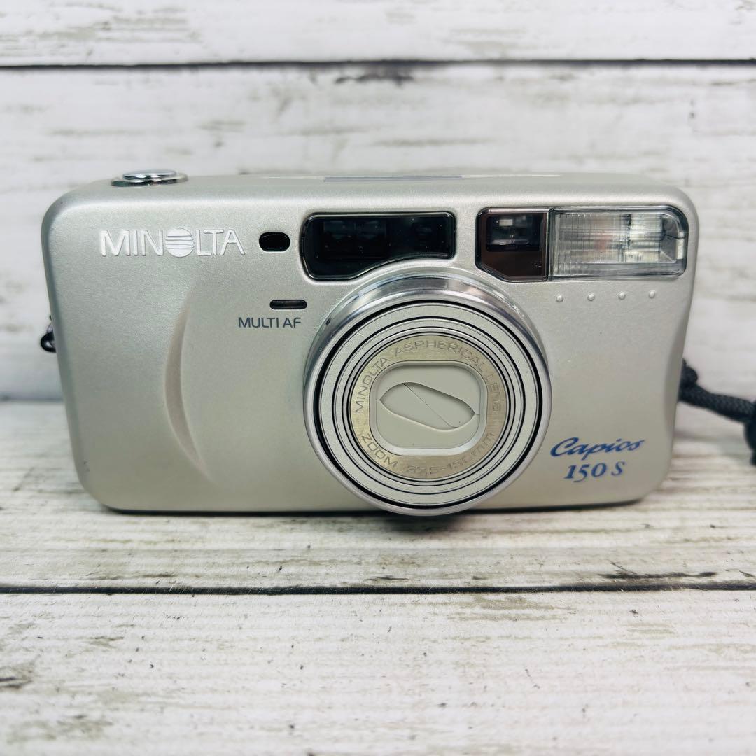 【動作良好】MINOLTA フィルムカメラ Capios 150S
