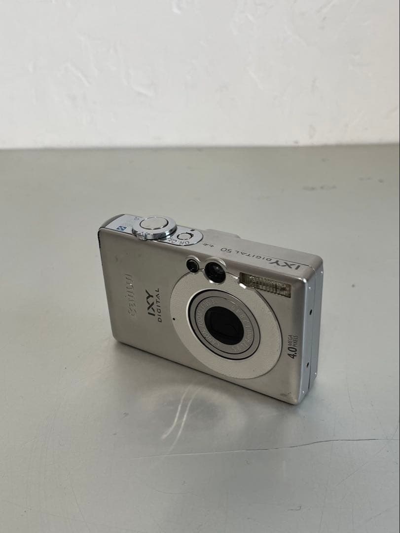 動作品 Canon IXY DIGITAL 50 デジタルカメラ バッテリー付き