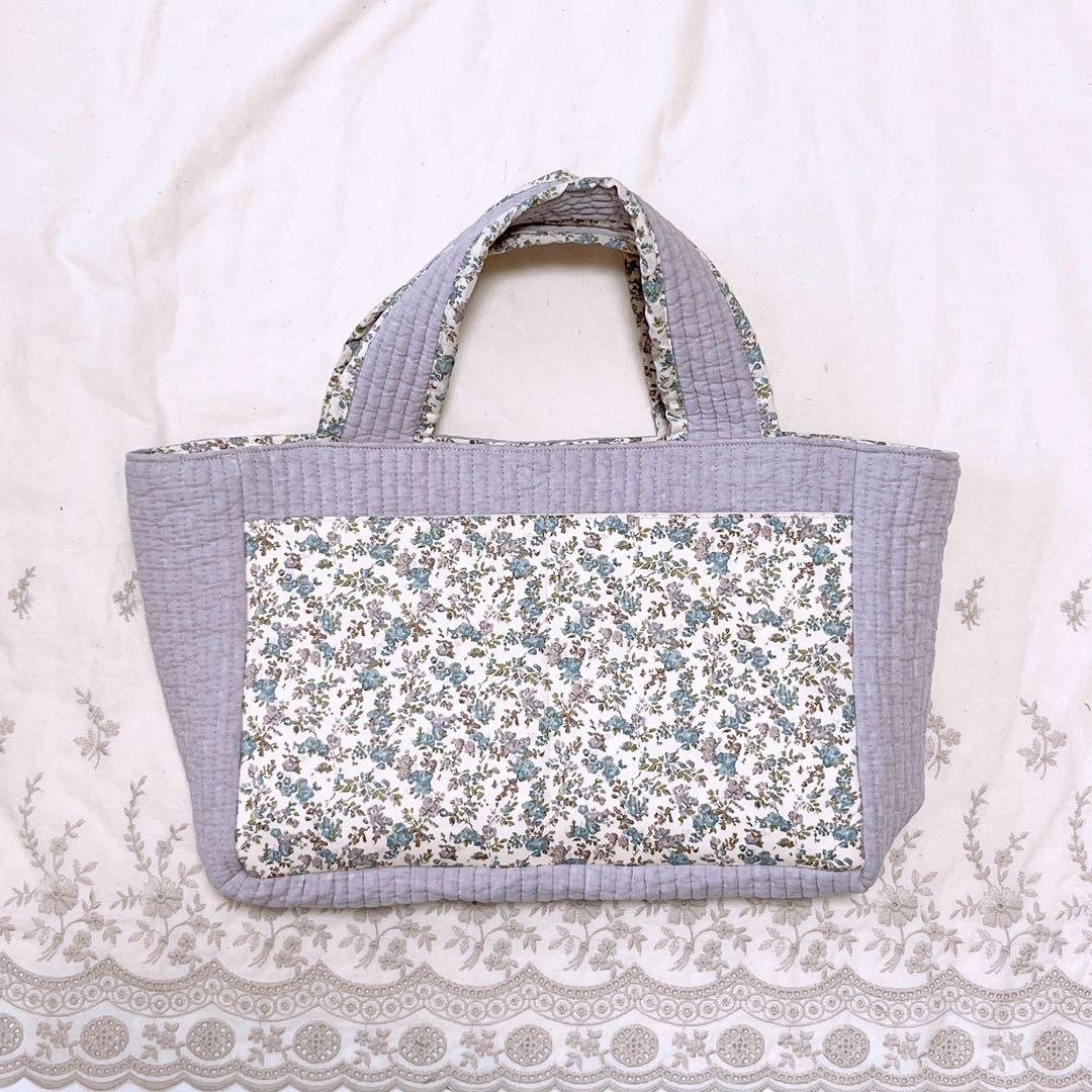 マザーズバッグ ヌビ バッグ リバティ 可愛い ムーンモス クラシカルブルー
