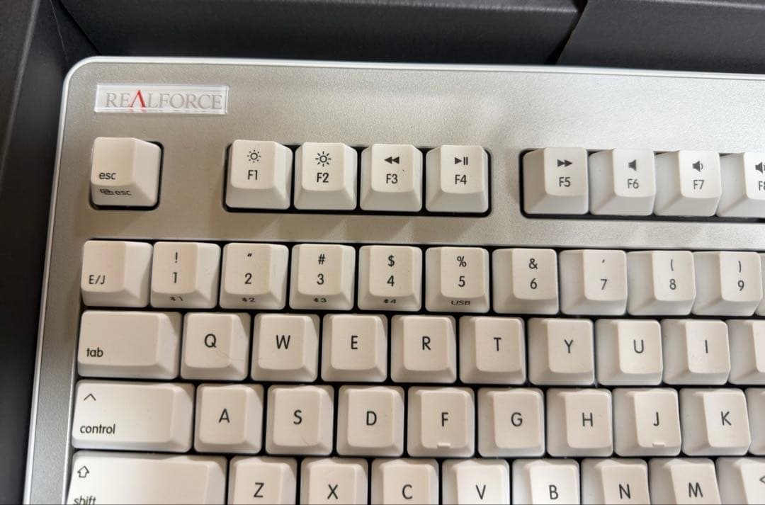 REALFORCE R3HE21 シルバー USBキーボード