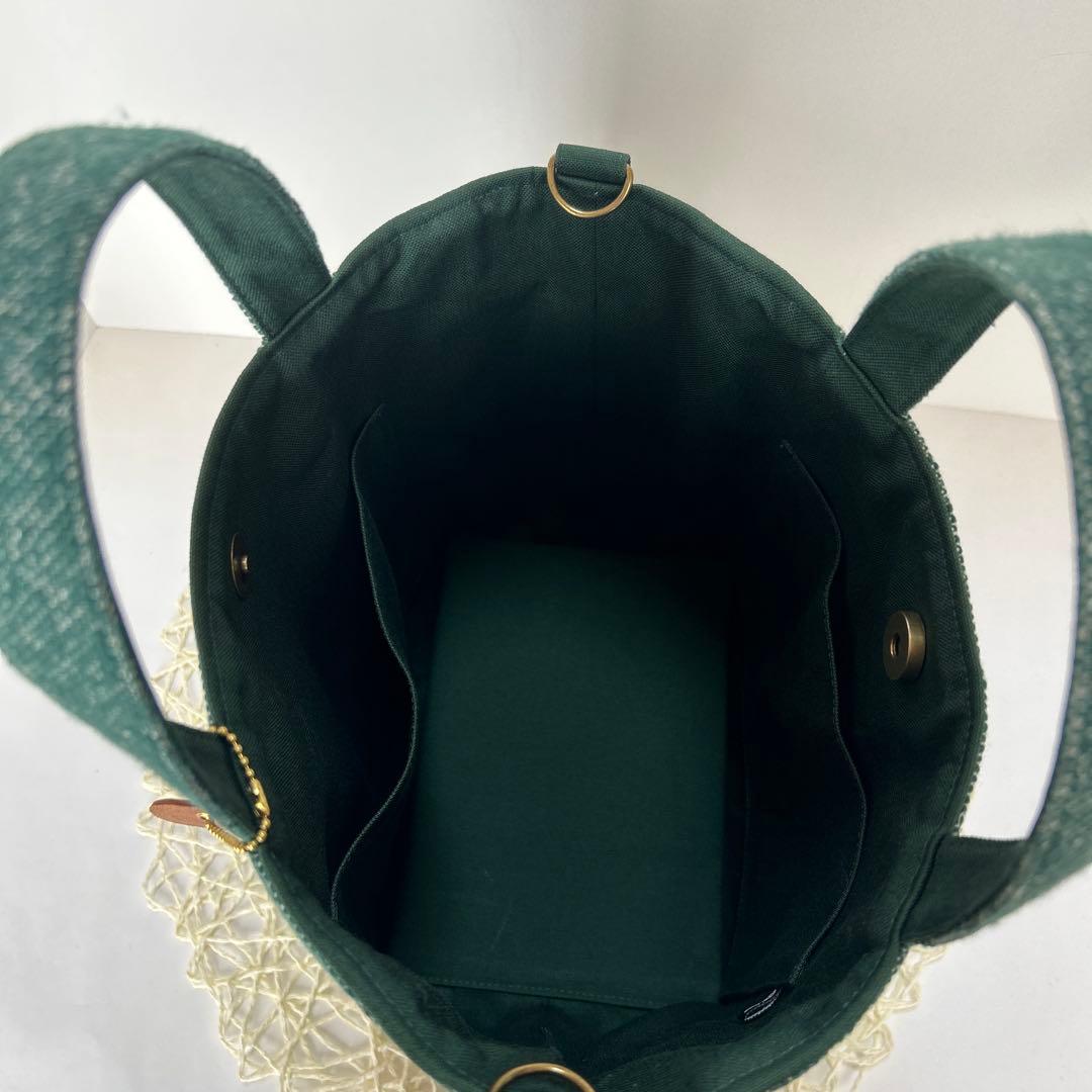 ミナペルホネン縦長トートバッグ　ハンドメイド