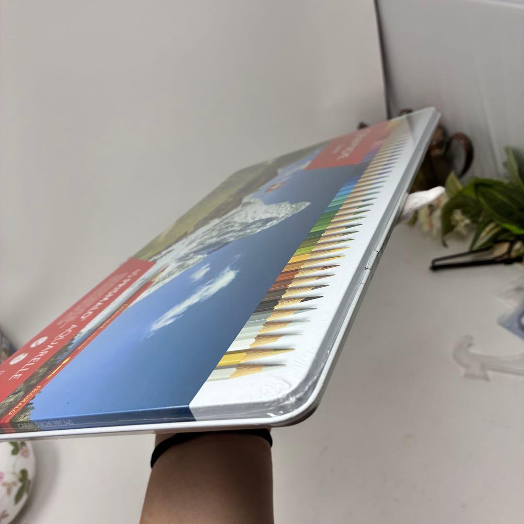 新品未使用　未開封　カランダッシュ　水彩色鉛筆　顔料　デザイン　日本　教員採用