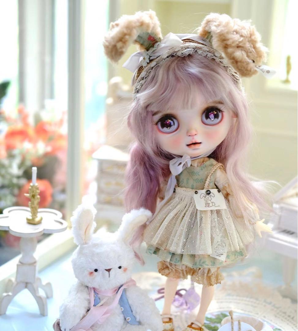 カスタムブライス ドール かわいい きれい キラキラ 海外作家様 お嬢様