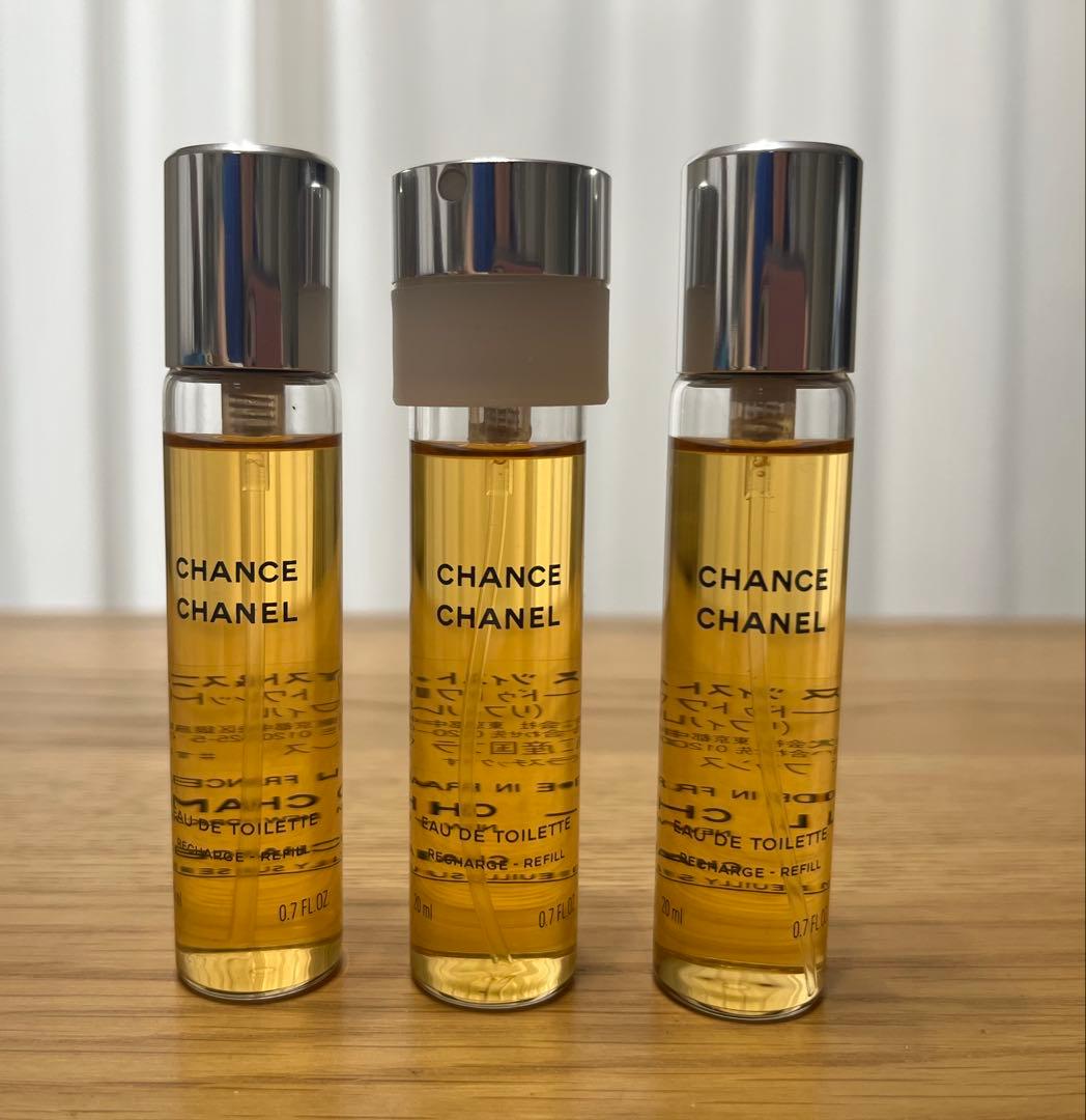 CHANCE CHANEL 香水 3本セット 20ml （リフィル）