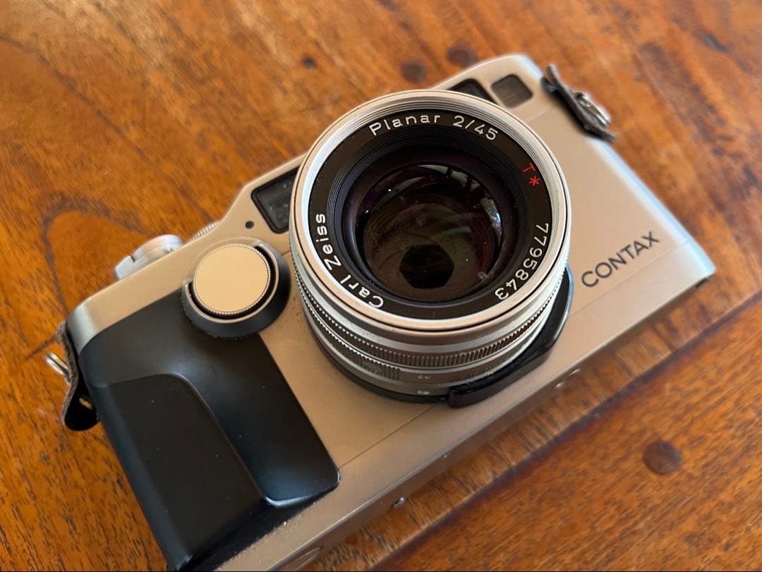 名機 CONTAXG2+CarlZeissPlanarT45mm F2動作確認済