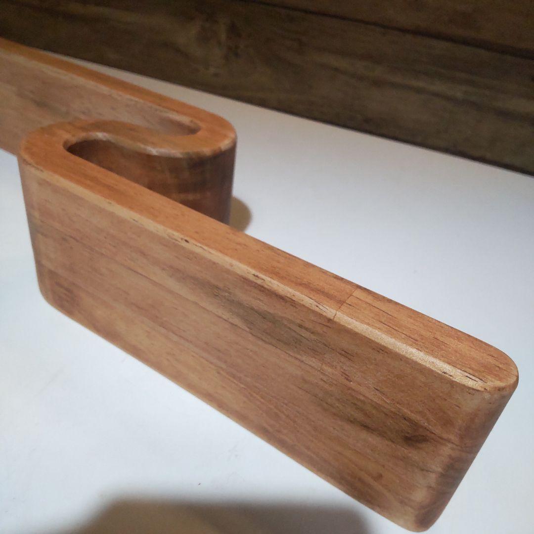 ハンドメイド　木製 ウォールシェルフ 壁掛け棚 飾り棚 【48㎝】