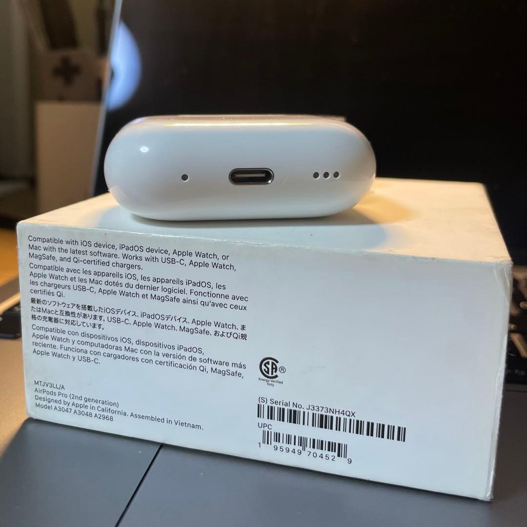  AirPods Pro 第2世代 USB-C 付属品完備【正規品】