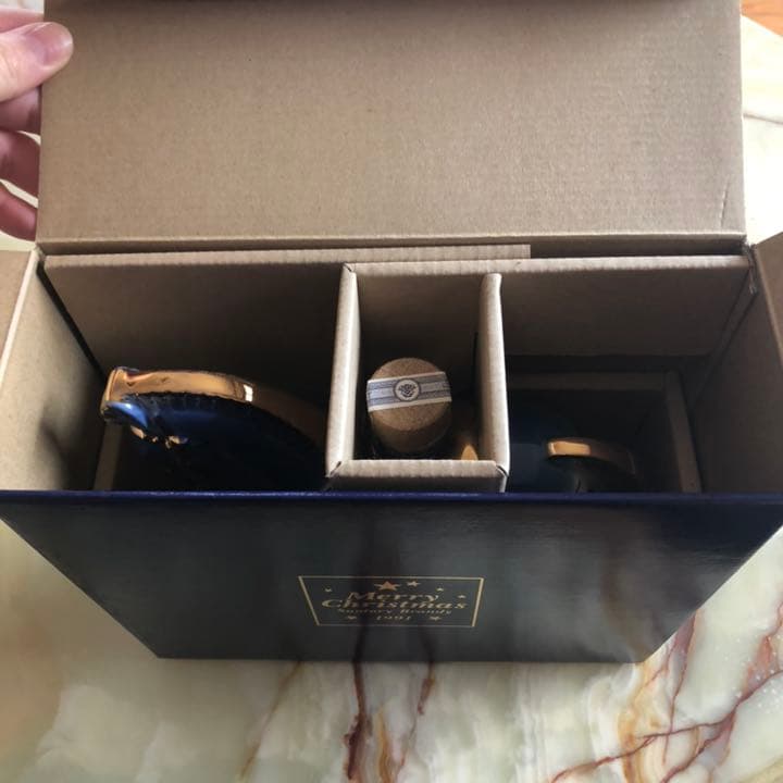 古酒 サントリー 木馬型ボトル merry chirstmas