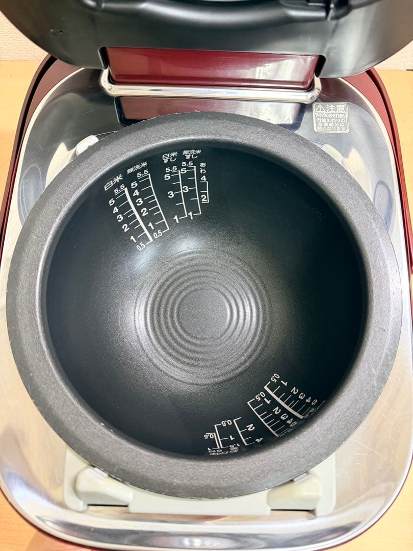 TOSHIBA 真空圧力IH炊飯器 RC-10VXH 本羽釜 5.5合