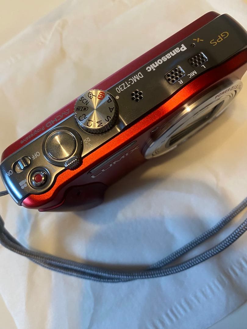 LUMIX DMC-TZ30 レッド 20倍ズーム GPS搭載