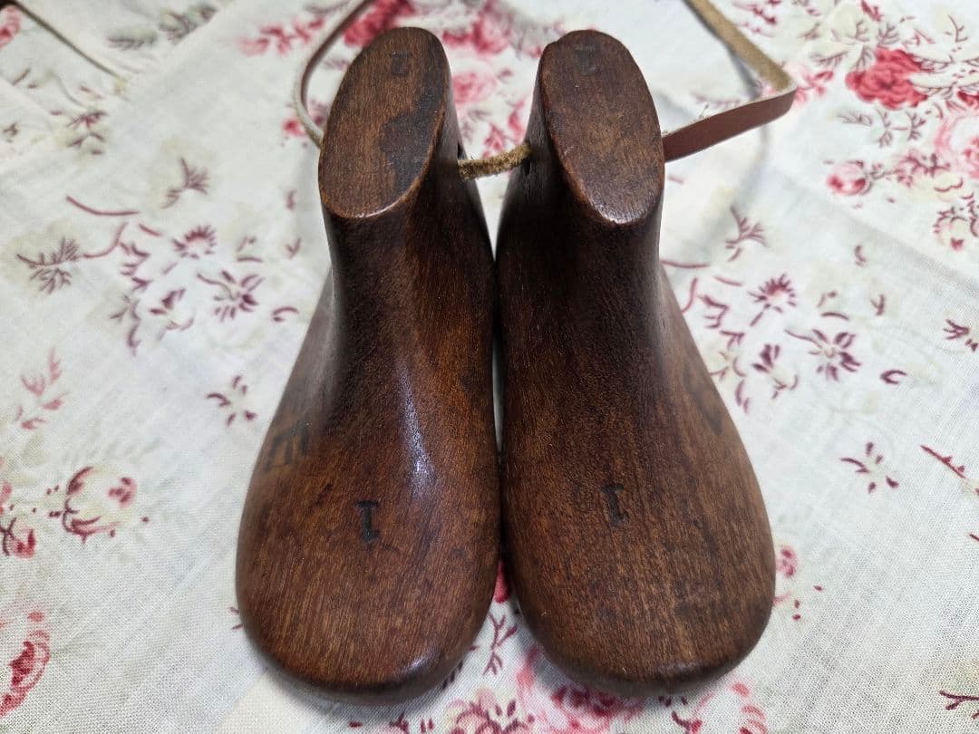 アンティーク木製子供靴型 shoe mold シューモールド