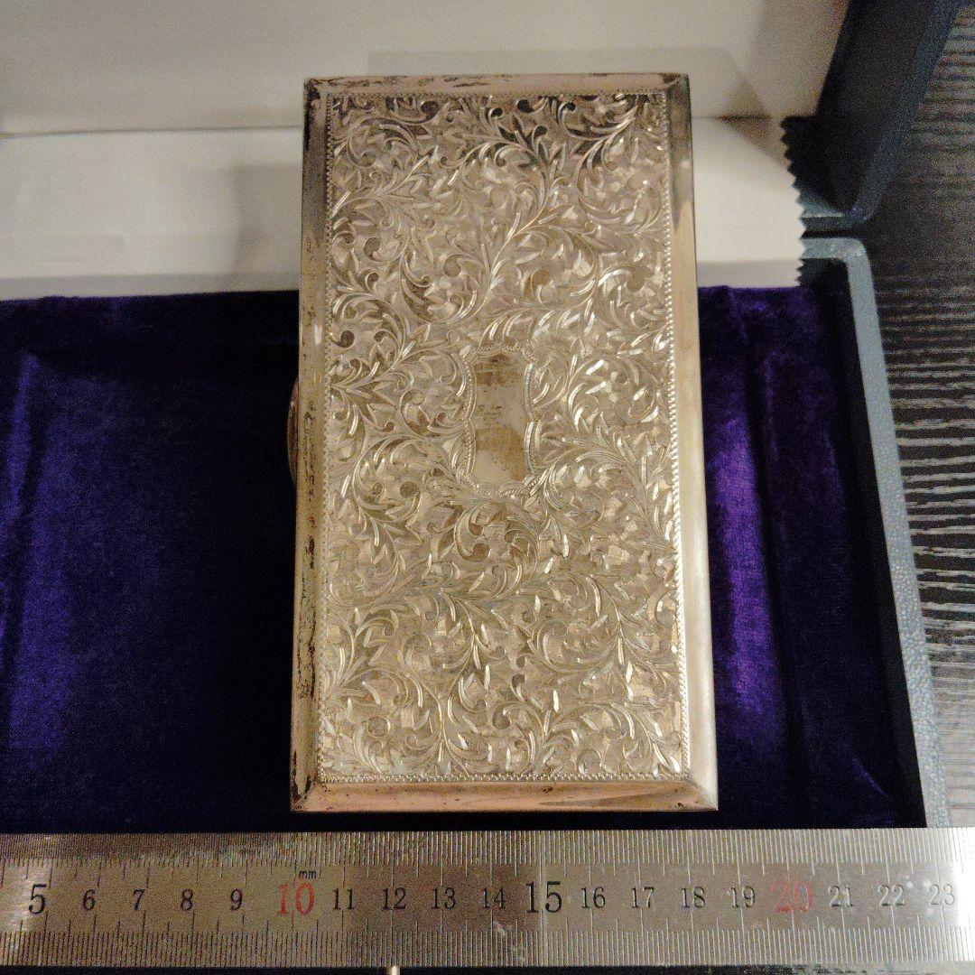 Antique小物箱　銀製・silver刻印有