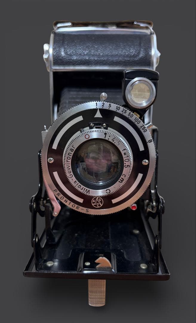 Wirgin ヴィルジン 蛇腹フィルムカメラ 6×9 Prontor-S