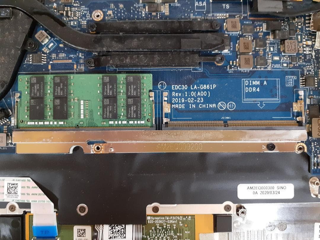 60L0324-09【ジャンク】Latitude 7300 Core i5