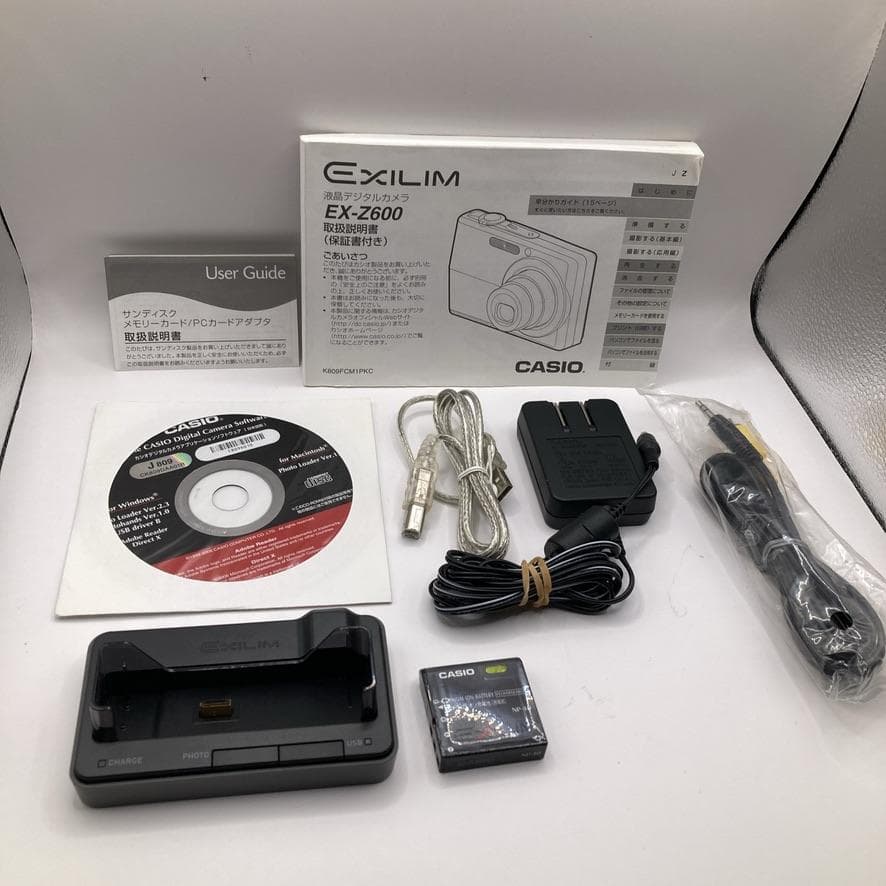 【動作確認済】CASIO EXILIM EX-Z600 デジカメ