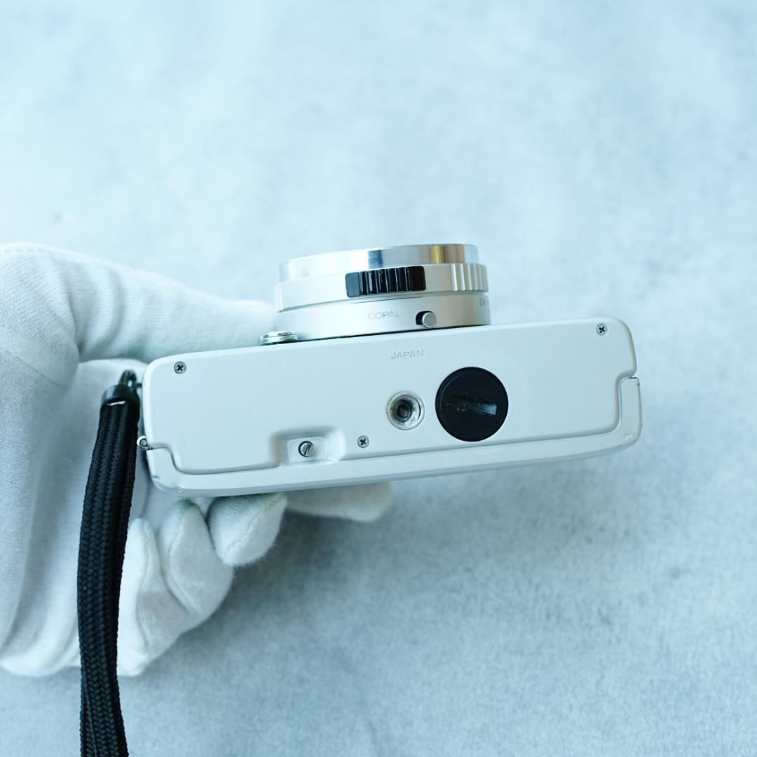 Konica C35 flash matic グリーン【整備済完動品】