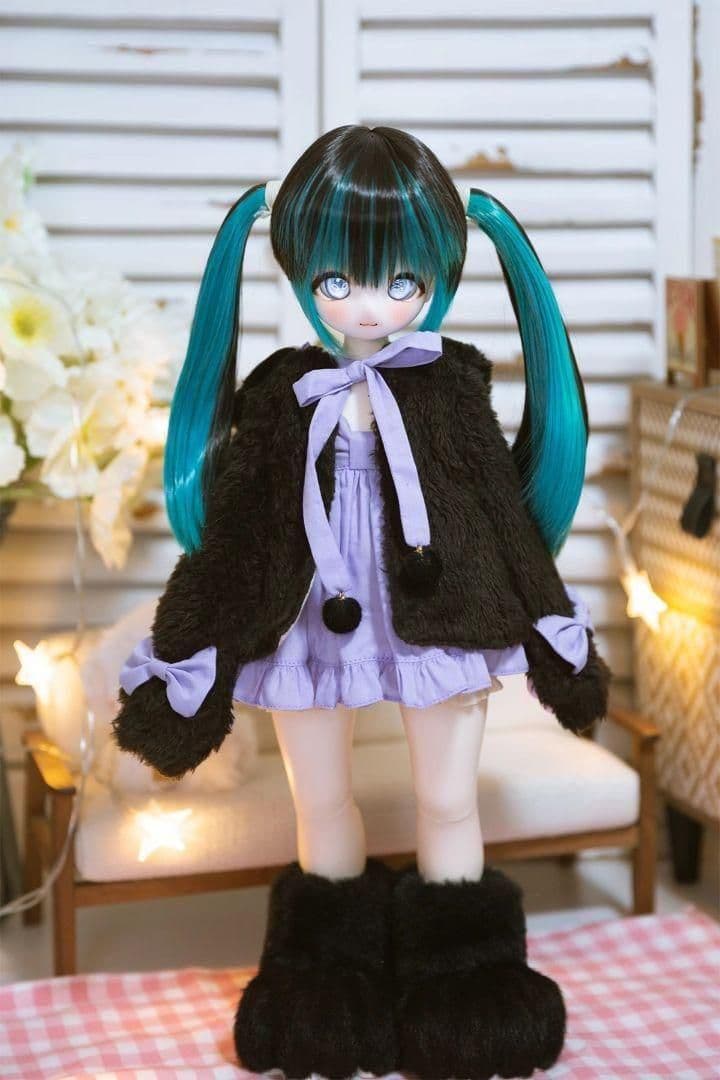 AX792 BJD 1/3 人形 ドール　用ウィッグ カツラ 耐熱 ハンドメイド