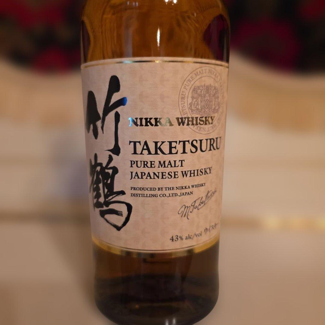 (入手困難) [ NIKKA ] 竹鶴 ピュアモルトウイスキー< 新品商品> !
