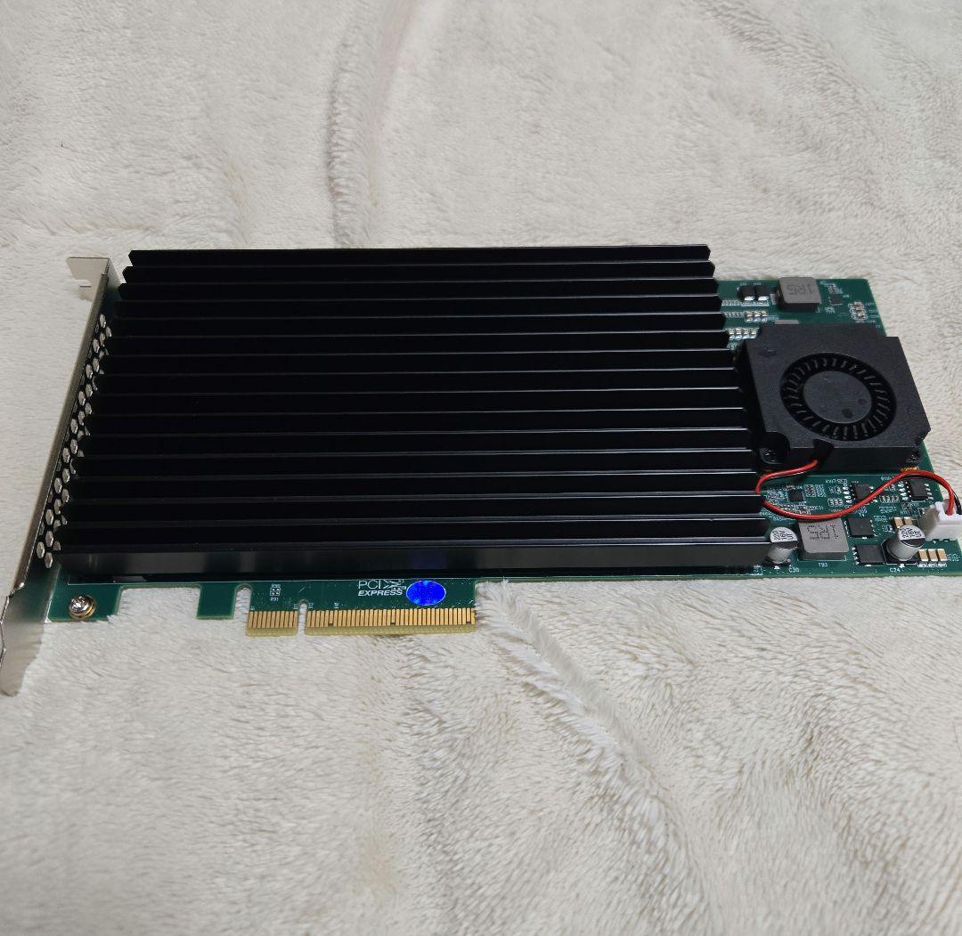 10Gtek U.2 SSD, X8, SSD アダプタ, PEX-8724