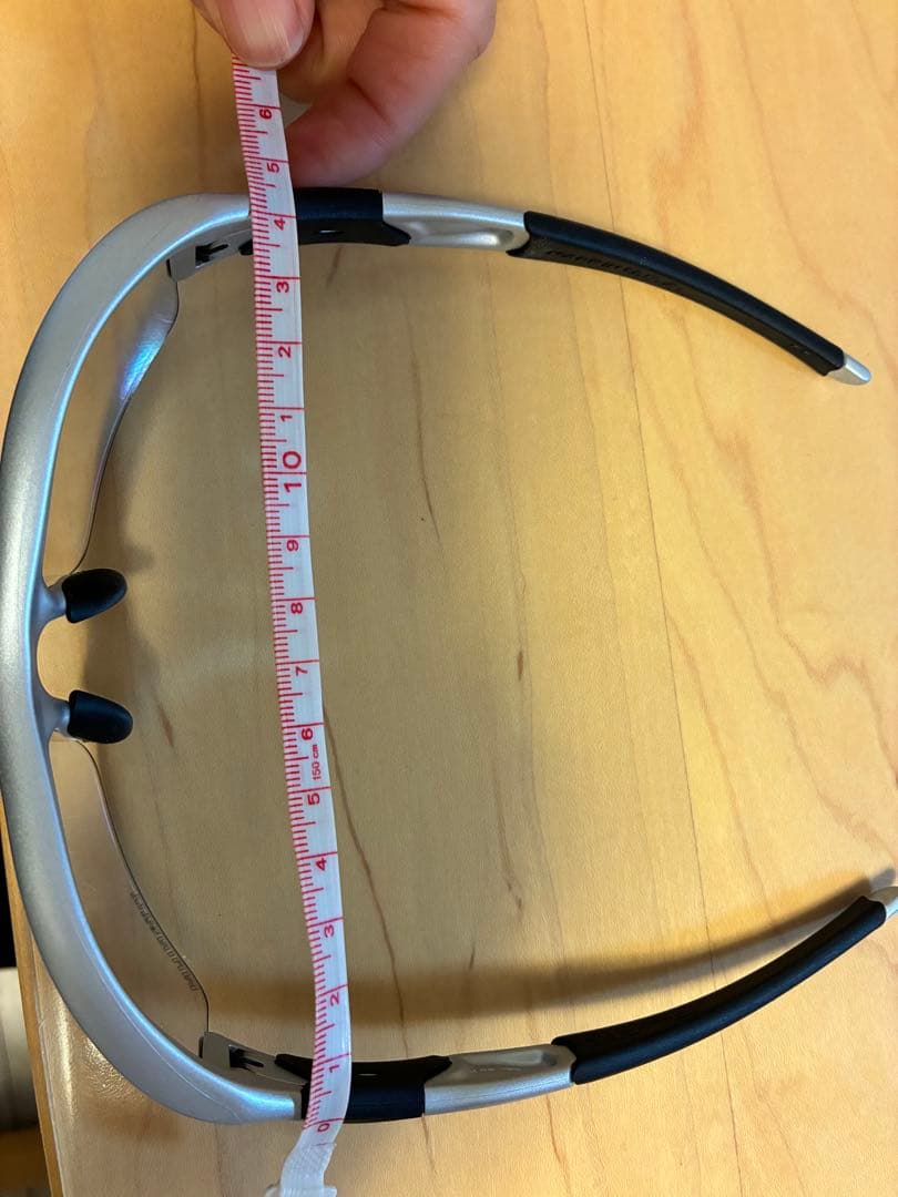 Oakley スポーツメガネ シルバー