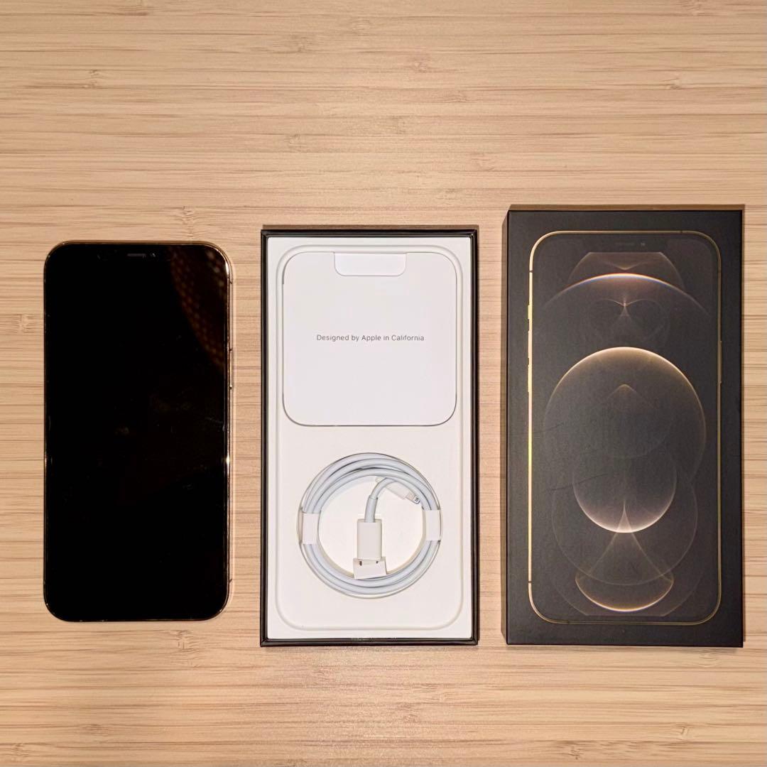 iPhone12 Pro Max128GB SIMフリー箱・ケーブル付 初期化済