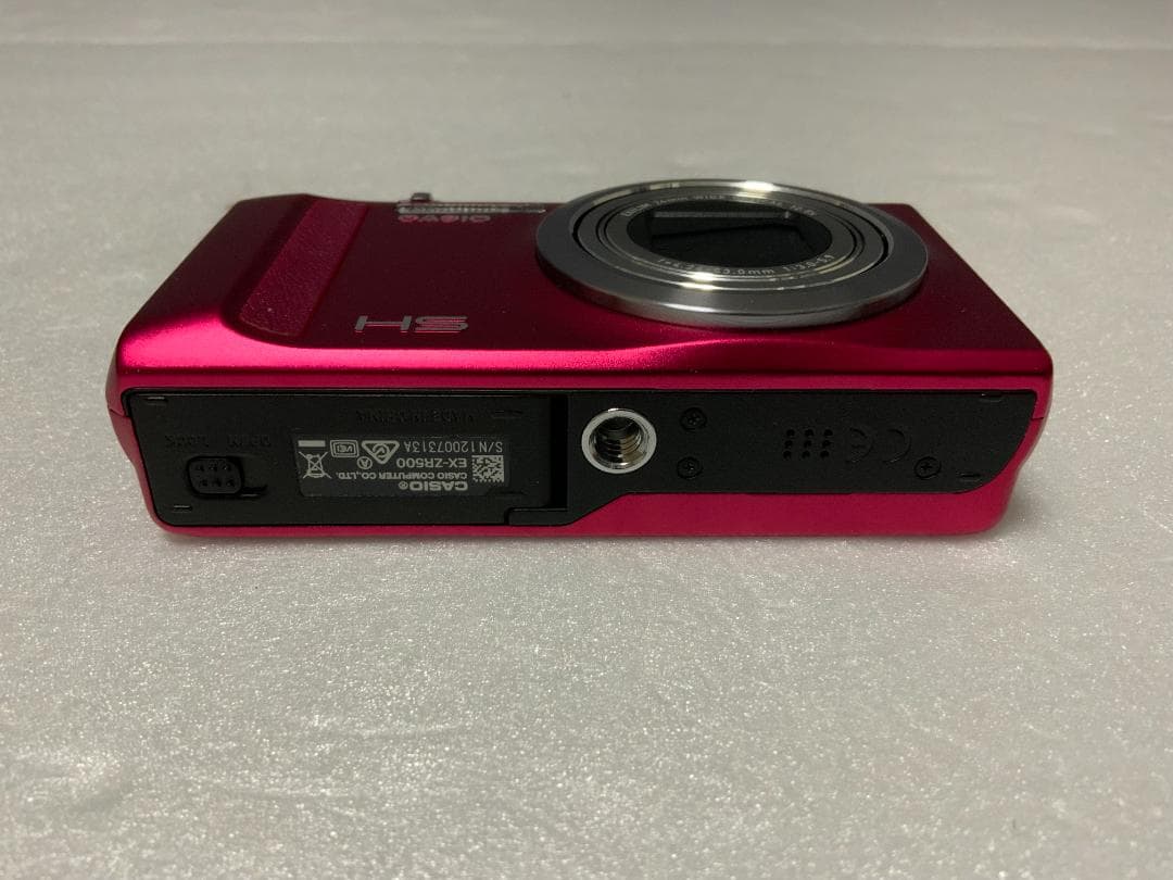 CASIO EXILIM EX-ZR500 レッド