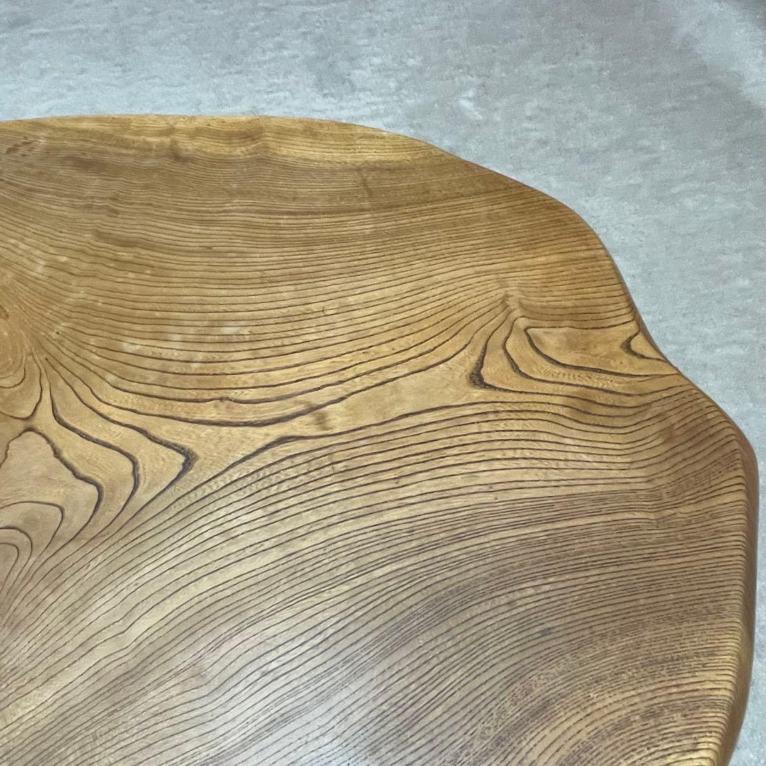 一枚板　座卓　無垢材　天然木　和家具 センターテーブルにも　90弱×70弱