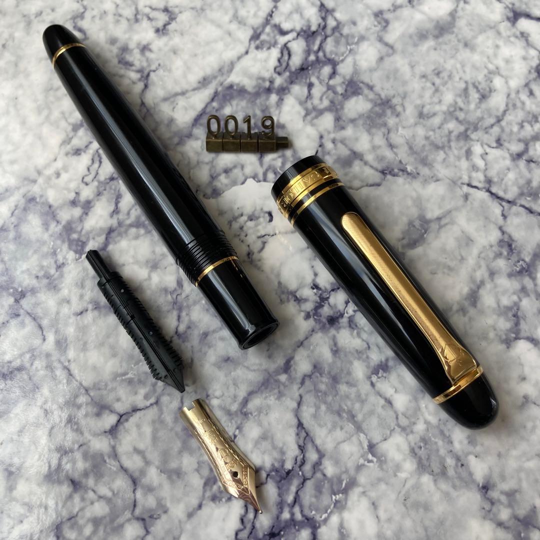 #0019 オーバーホール済み 万年筆 SAILOR プロフィット 14k