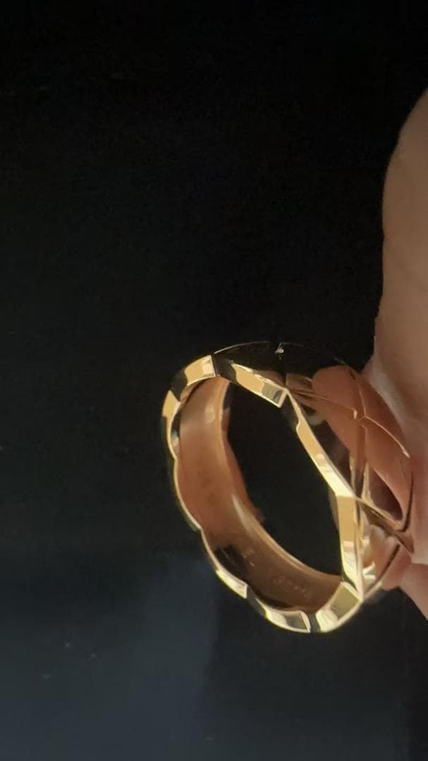 VIPシャネル CHANEL リング ジオメトリックカット US8 号