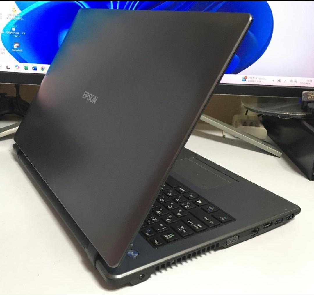 Windowsノート本体 EPSON Endeavor NJ3900E Windows11
