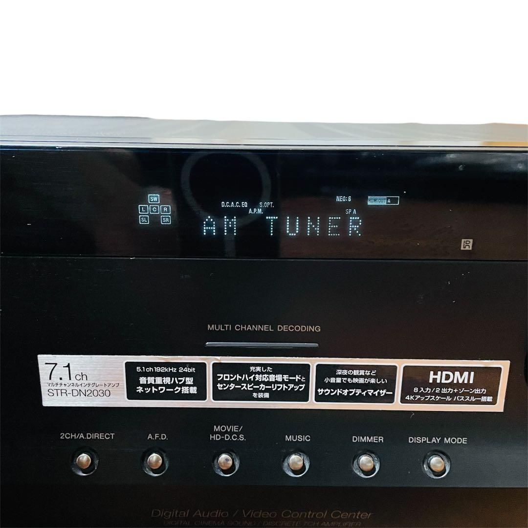 SONY STR-DN2030 アンプ 付属品 説明書 ECM-AC2 ジャンク