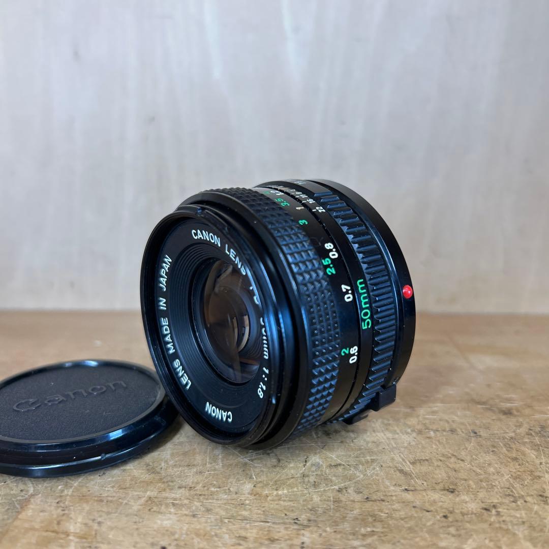 Canon AV-1 +FD 50 f1.8 鳴きなし完動極美品