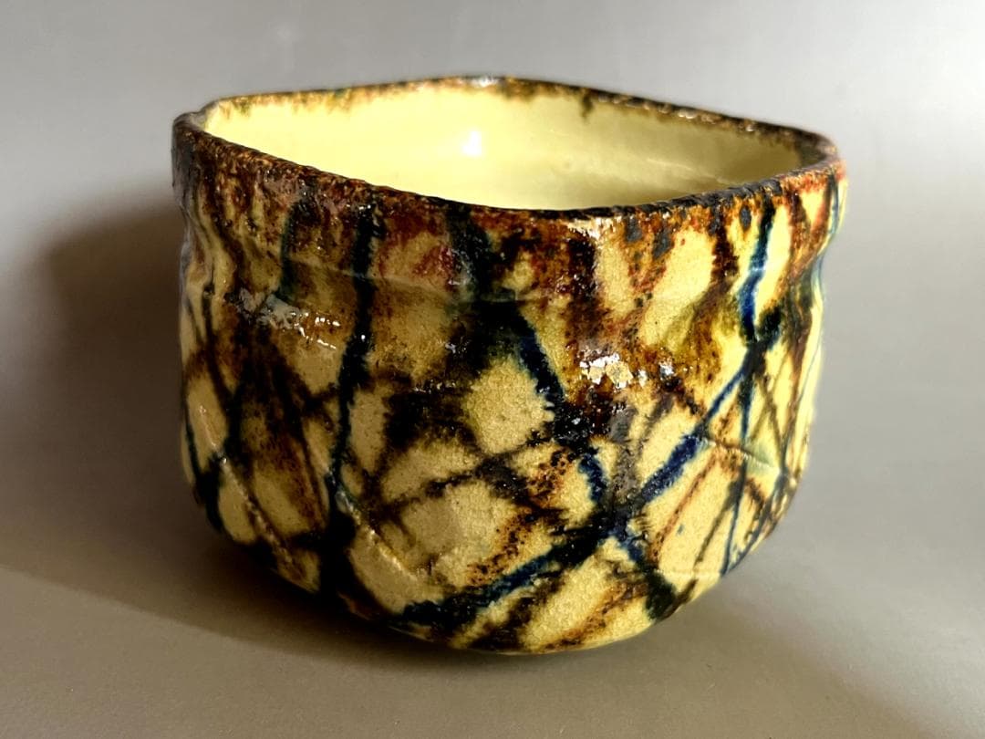 火入れ■和楽 幾何学模様 線文 火器 灰器 お茶道具 古美術 時代物 骨董品■