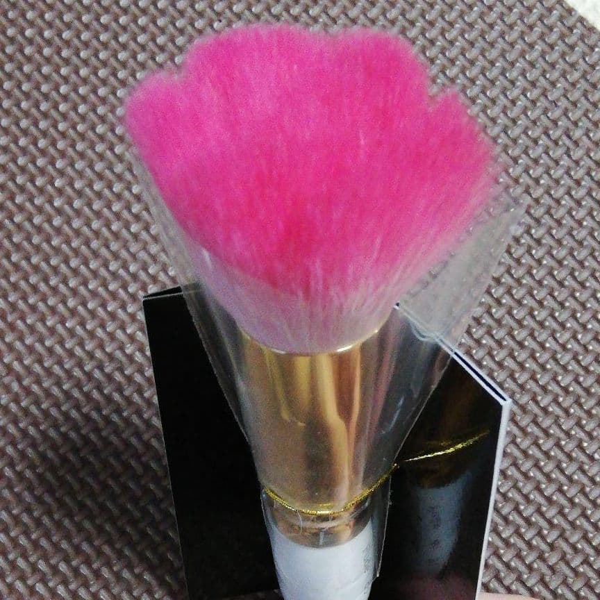 【未使用・希少】竹宝堂　パウダーブラシ　粗光峰　山羊
