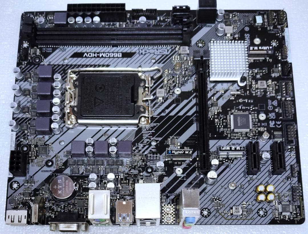 ASRock B660M-HDV マザーボード 動作確認済み