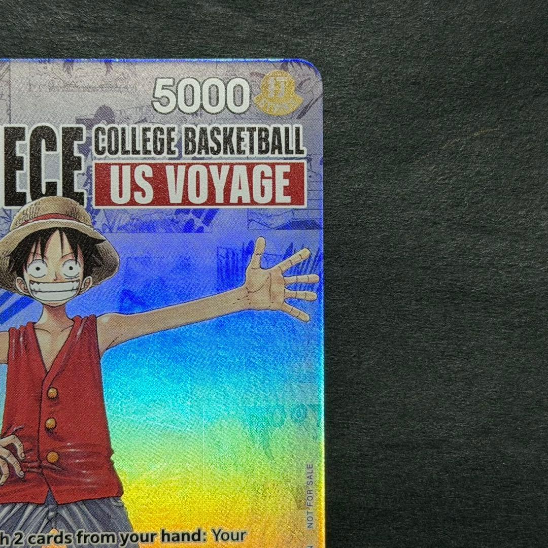 ワンピースカード ルフィ バスケ VOYAGE ボヤージュ プロモ