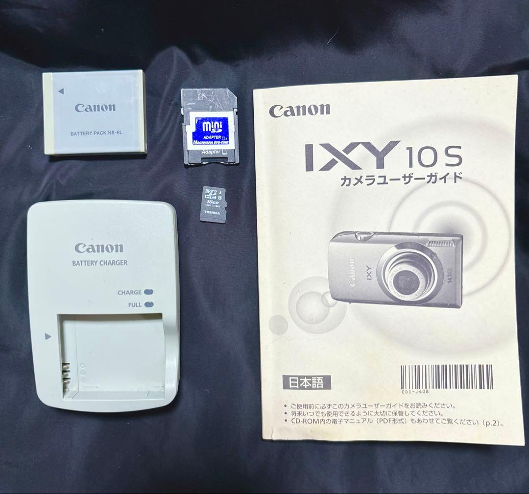 C*a様 Canonキャノン IXY 10S 14.1MEGA PIXELS ジ
