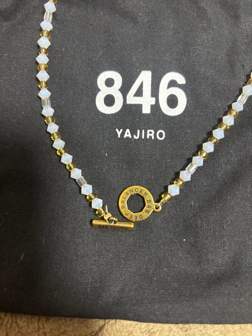 846 YAJIRO スポーツネックレス４シリーズ ネックレス CRYSTAL