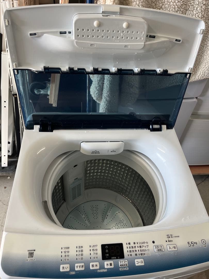 女性オーナーHaier 縦型洗濯機 JW-U55LK 5.5kg 識別T
