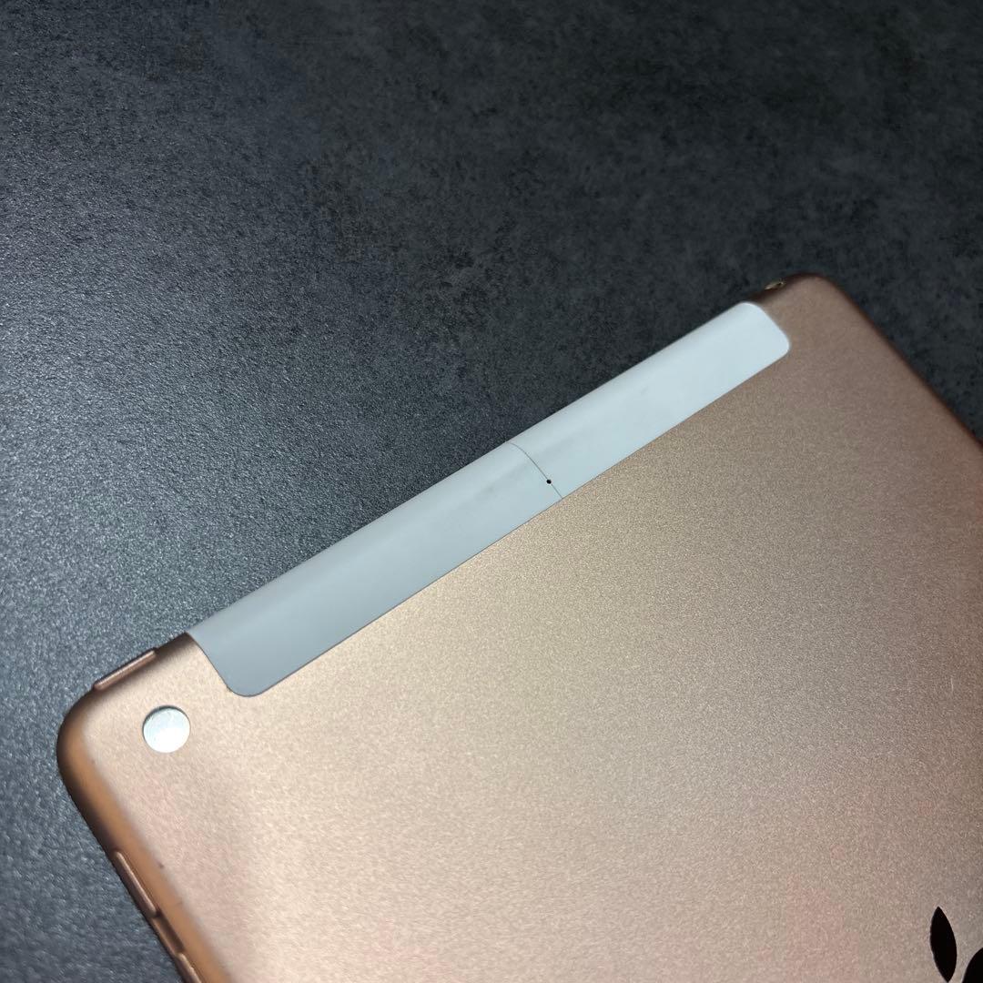 【第6世代】iPad Wi-Fi+Cellular 32GB ピンク 充電器付