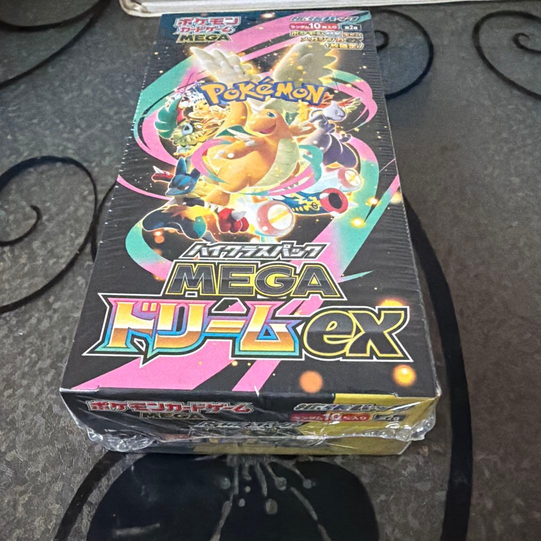 ポケモンカードゲーム　メガドリームex シュリンク付きBOX
