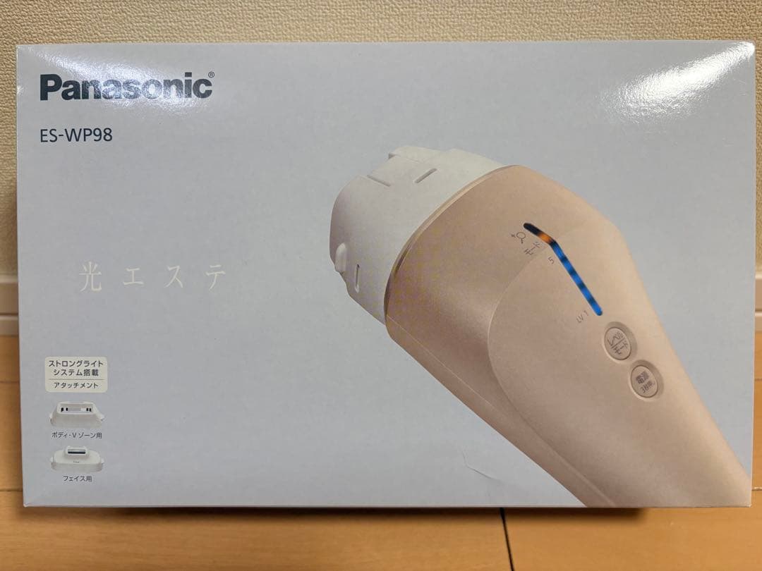 パナソニック 光エステ ES-WP98 脱毛器 美品 箱あり VIO対応