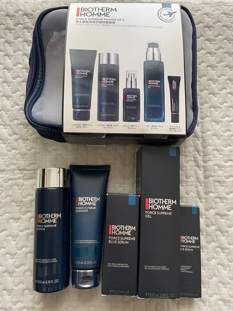 新品未使用　BIOTHERM HOMM ビオテルムオム メンズスキンケアセット
