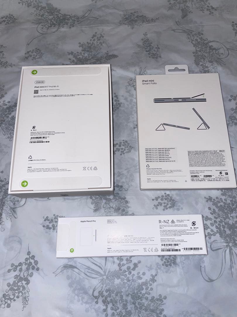 新品⭐︎iPad mini 第7世代 256GB PencilPro& Folio