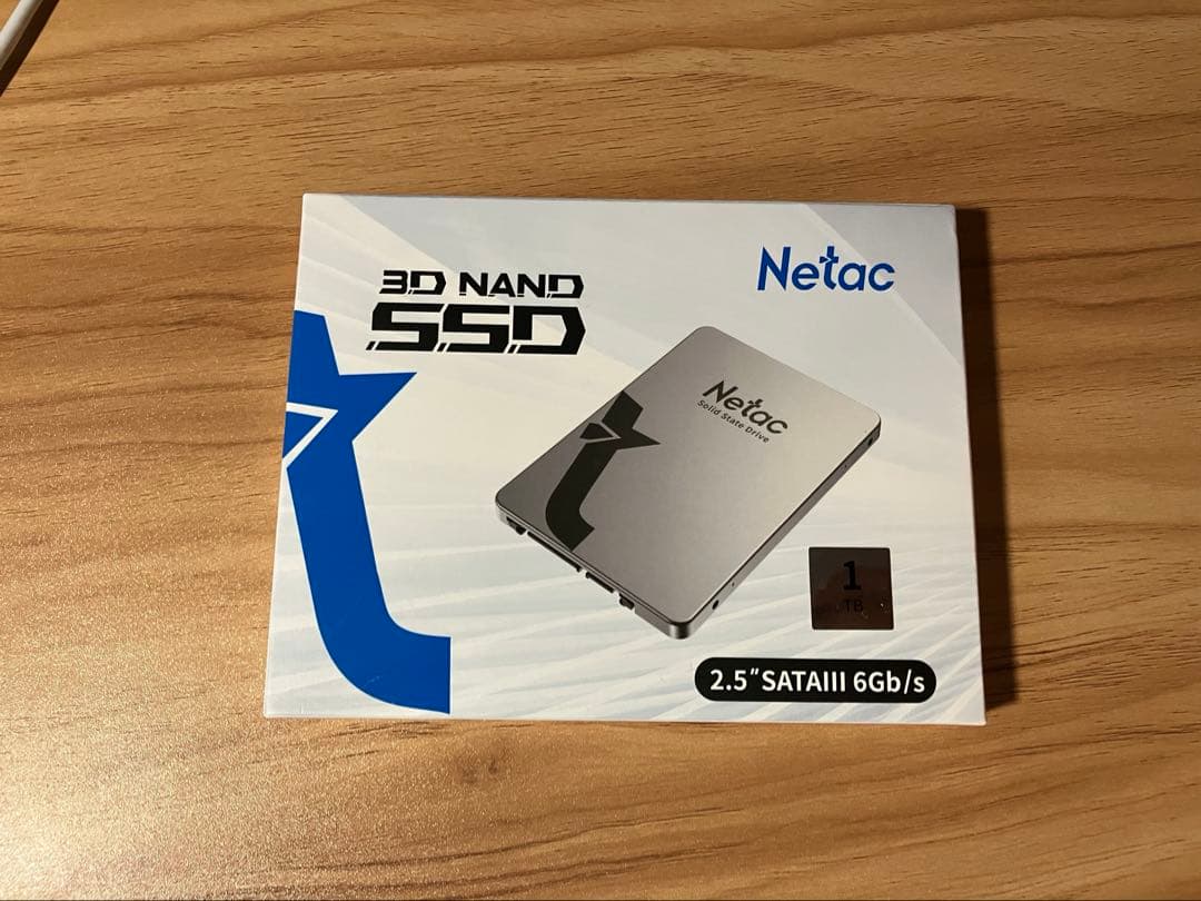 【未使用】Netac SSD 1TB 内蔵 2.5インチ SATA3 6Gb/s